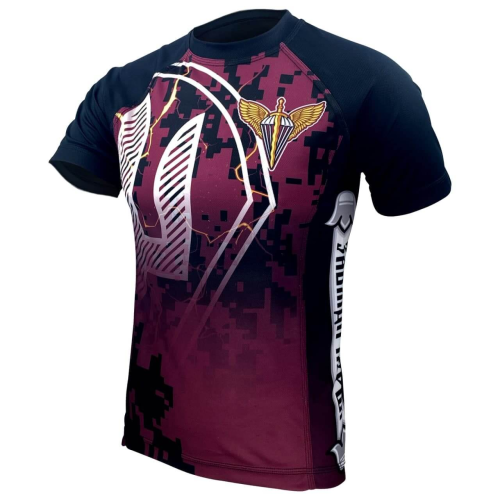 KRAMATAN TACTICAL DESIGN ФУТБОЛКА ДШВ MAROON 