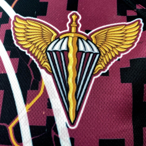 KRAMATAN TACTICAL DESIGN ФУТБОЛКА ДШВ MAROON 