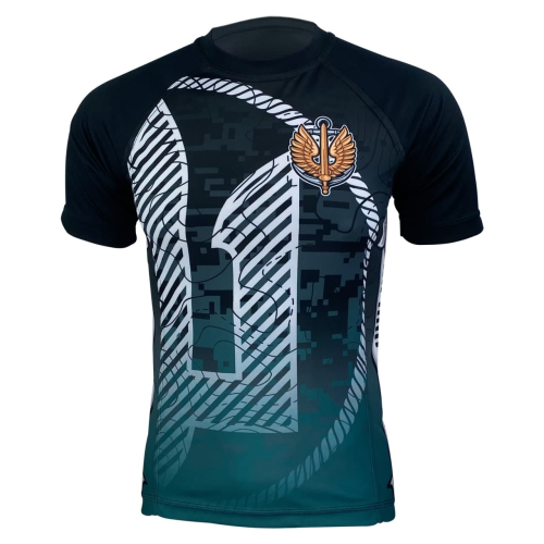 KRAMATAN TACTICAL DESIGN ФУТБОЛКА МОРСЬКА ПІХОТА AQUAMARINE