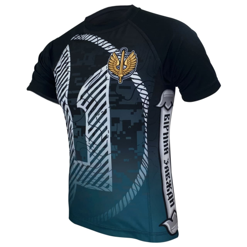 KRAMATAN TACTICAL DESIGN ФУТБОЛКА МОРСЬКА ПІХОТА AQUAMARINE