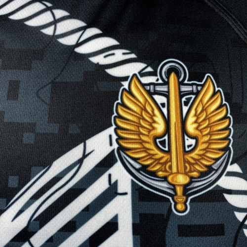 KRAMATAN TACTICAL DESIGN ФУТБОЛКА МОРСЬКА ПІХОТА AQUAMARINE