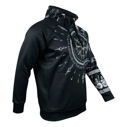 KRAMATAN TACTICAL DESIGN ХУДІ RUNIC ТРИЗУБ