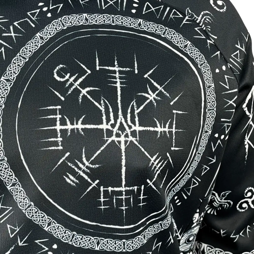 KRAMATAN TACTICAL DESIGN ХУДІ RUNIC ТРИЗУБ