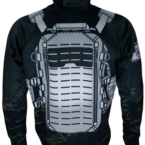 KRAMATAN TACTICAL DESIGN ХУДІ БРОНІК DARK MС