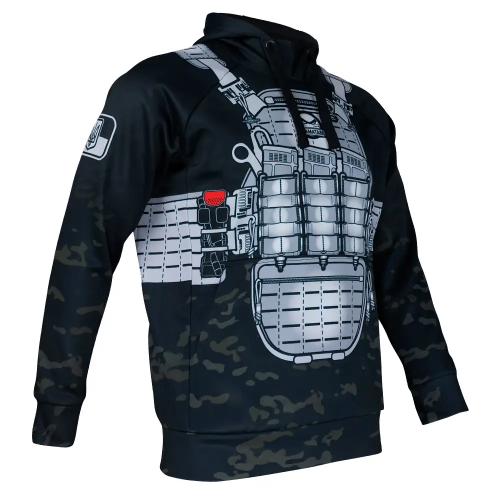 KRAMATAN TACTICAL DESIGN ХУДІ БРОНІК DARK MС
