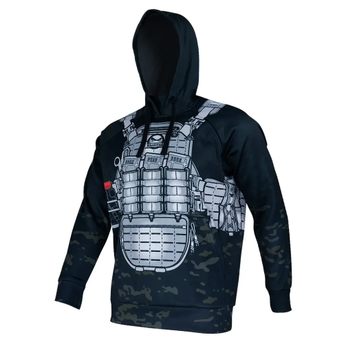 KRAMATAN TACTICAL DESIGN ХУДІ БРОНІК DARK MС