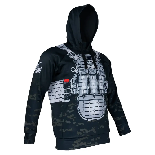 KRAMATAN TACTICAL DESIGN ХУДІ БРОНІК DARK MС