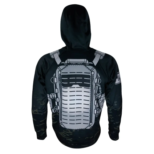 KRAMATAN TACTICAL DESIGN ХУДІ БРОНІК DARK MС