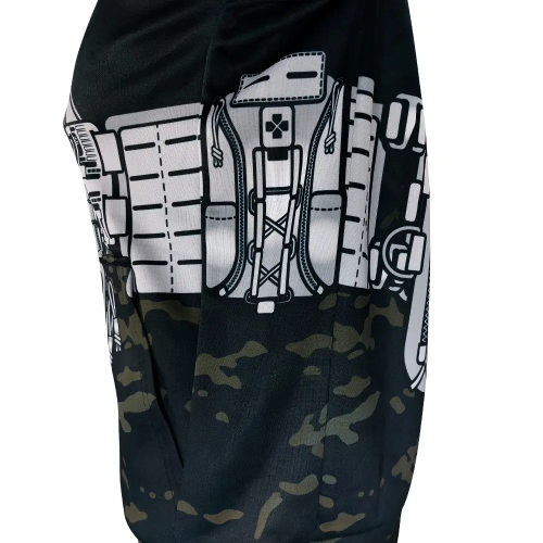 KRAMATAN TACTICAL DESIGN ХУДІ БРОНІК DARK MС