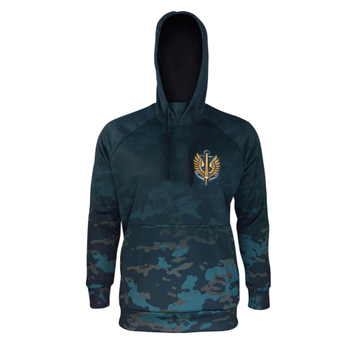 KRAMATAN TACTICAL DESIGN ХУДІ МОРСЬКА ПІХОТА DARK AQUA