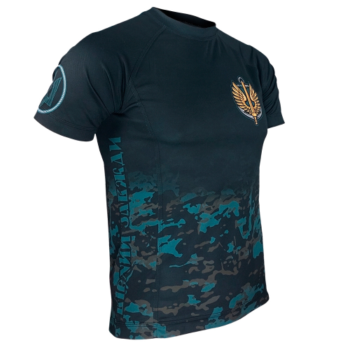 KRAMATAN TACTICAL DESIGN ФУТБОЛКА МОРСКАЯ ПЕХОТА DARK AQUA