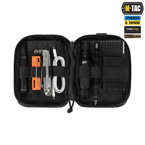M-TAC EDC POCKET ELITE MULTICAM BLACK