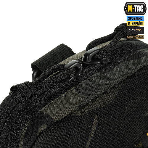 M-TAC EDC POCKET ELITE MULTICAM BLACK