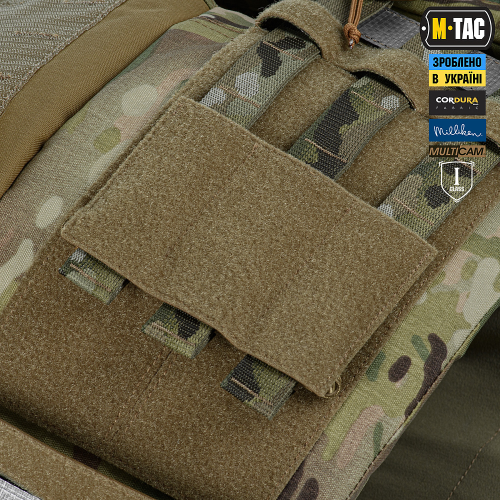 M-TAC PLATE CARRIER CORSET ELITE FAST (РОЗМІР ПЛИТИ М) MULTICAM
