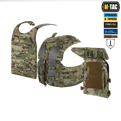 M-TAC PLATE CARRIER CORSET ELITE FAST (РОЗМІР ПЛИТИ М) MULTICAM