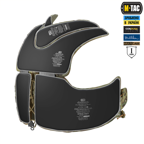 M-TAC PLATE CARRIER CORSET ELITE FAST (РОЗМІР ПЛИТИ М) MULTICAM