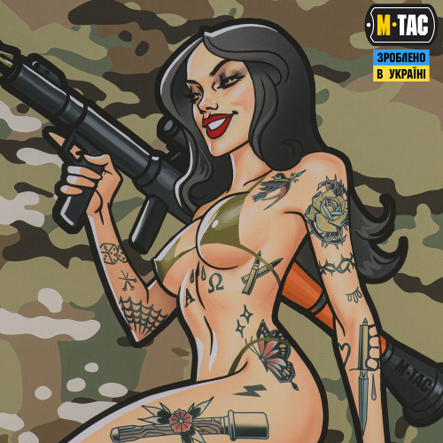M-TAC БАНЕР TACTICAL GIRL RPG 900X1300 MC