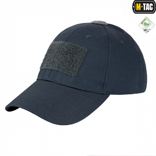 M-TAC БЕЙСБОЛКА З ЛИПУЧКОЮ FLEX РІП-СТОП DARK GREY