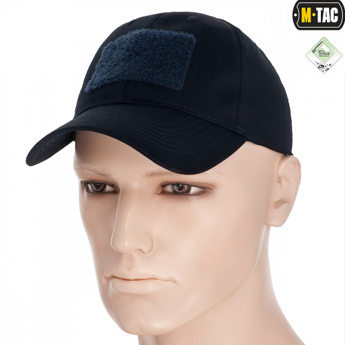 M-TAC БЕЙСБОЛКА З ЛИПУЧКОЮ FLEX РІП-СТОП DARK NAVY BLUE