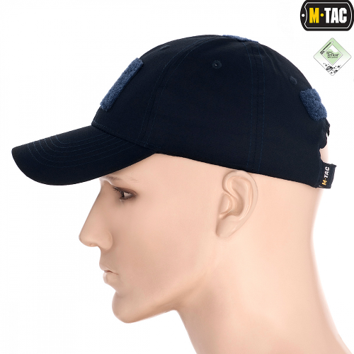 M-TAC БЕЙСБОЛКА З ЛИПУЧКОЮ FLEX РІП-СТОП DARK NAVY BLUE