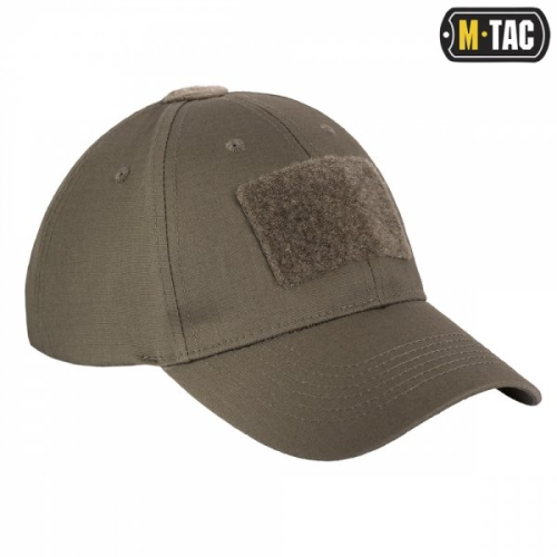 M-TAC БЕЙСБОЛКА З ЛИПУЧКОЮ FLEX РІП-СТОП DARK OLIVE