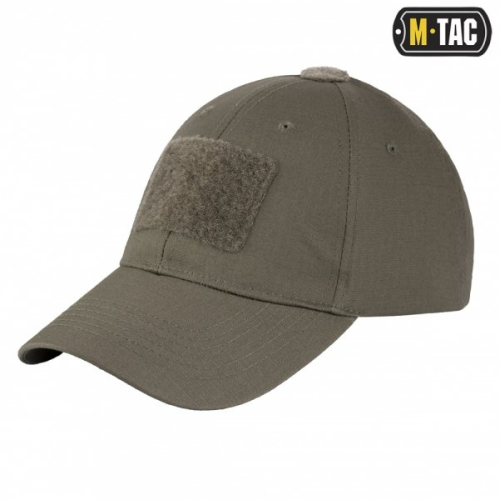 M-TAC БЕЙСБОЛКА З ЛИПУЧКОЮ FLEX РІП-СТОП DARK OLIVE