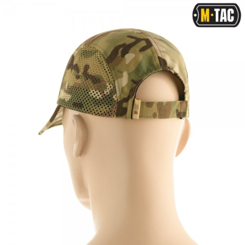 M-TAC БЕЙСБОЛКА ТАКТИЧНА 5-ПАНЕЛЬНА З СІТКОЮ MULTICAM