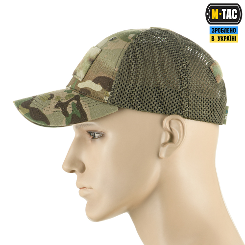 M-TAC БЕЙСБОЛКА ТАКТИЧЕСКАЯ С СЕТКОЙ RIP-STOP MC