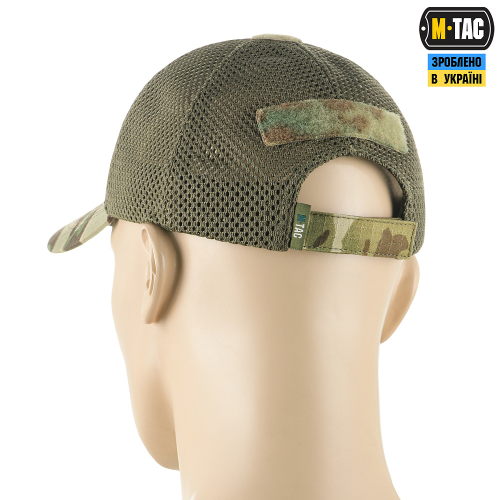 M-TAC БЕЙСБОЛКА ТАКТИЧЕСКАЯ С СЕТКОЙ RIP-STOP MC