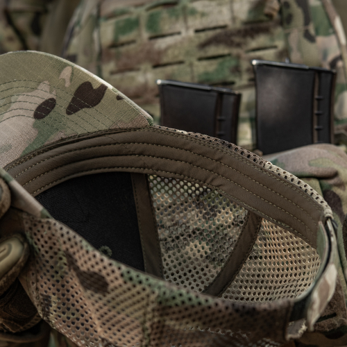 M-TAC БЕЙСБОЛКА ТАКТИЧЕСКАЯ С СЕТКОЙ ТРОЙКА NYCO EXTREME MULTICAM