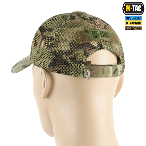 M-TAC БЕЙСБОЛКА ТАКТИЧЕСКАЯ С СЕТКОЙ ТРОЙКА NYCO EXTREME MULTICAM