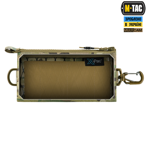 M-TAC ГАМАНЕЦЬ ГОРИЗОНТАЛЬНИЙ З КАРАБІНОМ X-PAC ELITE MULTICAM