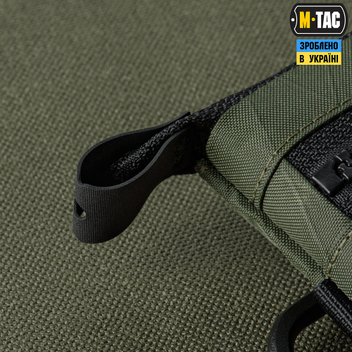 M-TAC КОШЕЛЕК С ГОРИЗОНТАЛЬНЫЙ С КАРАБИНОМ X-PAC ELITE RANGER GREEN