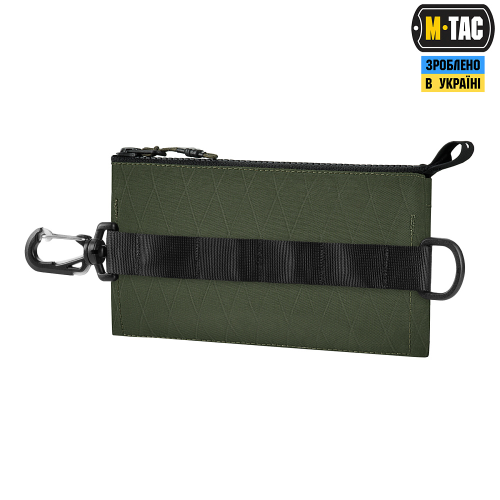 M-TAC КОШЕЛЕК С ГОРИЗОНТАЛЬНЫЙ С КАРАБИНОМ X-PAC ELITE RANGER GREEN