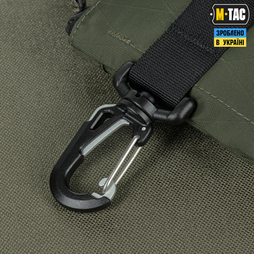 M-TAC КОШЕЛЕК С ГОРИЗОНТАЛЬНЫЙ С КАРАБИНОМ X-PAC ELITE RANGER GREEN