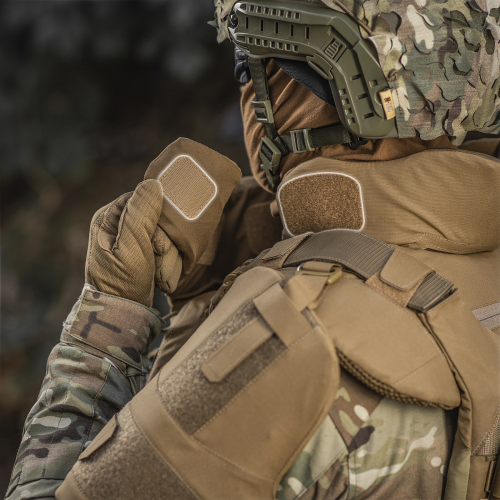 M-TAC ГОРЖЕТ С БАЛЛИСТИЧЕСКИМИ ПАКЕТАМИ 1 КЛАСС (FMS) ДЛЯ CUIRASS QRS COYOTE