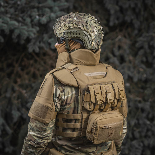 M-TAC ГОРЖЕТ С БАЛЛИСТИЧЕСКИМИ ПАКЕТАМИ 1 КЛАСС (FMS) ДЛЯ CUIRASS QRS COYOTE