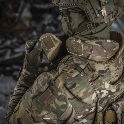 M-TAC ГОРЖЕТ З БАЛІСТИЧНИМИ ПАКЕТАМИ 1 КЛАС (FMS) ДЛЯ CUIRASS QRS MULTICAM
