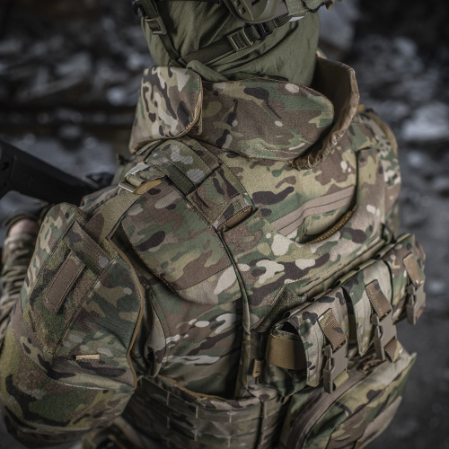 M-TAC ГОРЖЕТ З БАЛІСТИЧНИМИ ПАКЕТАМИ 1 КЛАС (FMS) ДЛЯ CUIRASS QRS MULTICAM