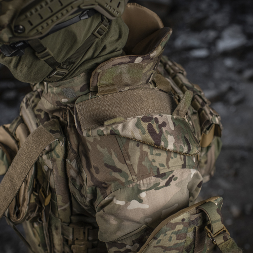 M-TAC ГОРЖЕТ З БАЛІСТИЧНИМИ ПАКЕТАМИ 1 КЛАС (FMS) ДЛЯ CUIRASS QRS MULTICAM