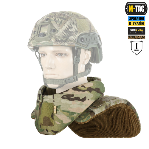 M-TAC ГОРЖЕТ С БАЛЛИСТИЧЕСКИМИ ПАКЕТАМИ 1 КЛАСС ЗАЩИТЫ (FMS) ELITE GEN.II MULTICAM