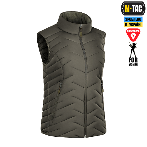 M-TAC ЖИЛЕТ ЖІНОЧИЙ PRIMALOFT OLIVE