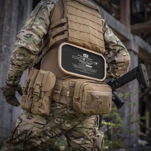 M-TAC ЗАЩИТА ПОЯСНИЦЫ С БАЛЛИСТИЧЕСКИМ ПАКЕТОМ 1 КЛАСС (FMS) X-LARGE ДЛЯ CUIRASS QRS COYOTE