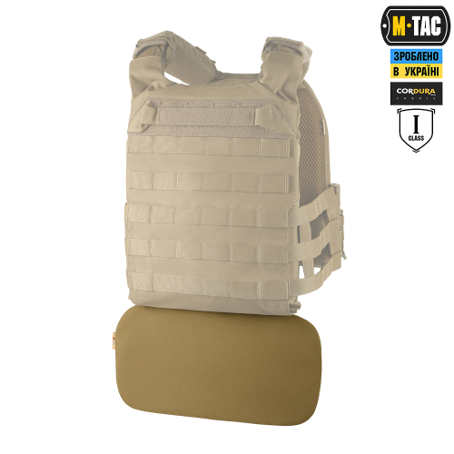 M-TAC ЗАЩИТА ПОЯСНИЦЫ С БАЛЛИСТИЧЕСКИМ ПАКЕТОМ 1 КЛАСС (FMS) X-LARGE ДЛЯ CUIRASS QRS COYOTE