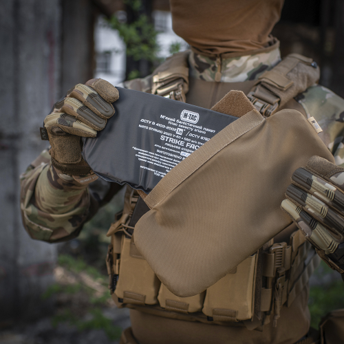 M-TAC ЗАЩИТА ПОЯСНИЦЫ С БАЛЛИСТИЧЕСКИМ ПАКЕТОМ 1 КЛАСС (FMS) ДЛЯ CUIRASS QRS COYOTE