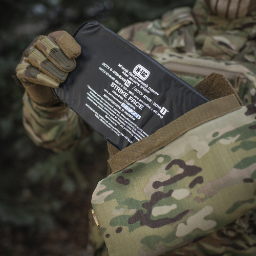 M-TAC ЗАЩИТА ПОЯСНИЦЫ С БАЛЛИСТИЧЕСКИМ ПАКЕТОМ 1 КЛАСС (FMS) ДЛЯ CUIRASS QRS MULTICAM