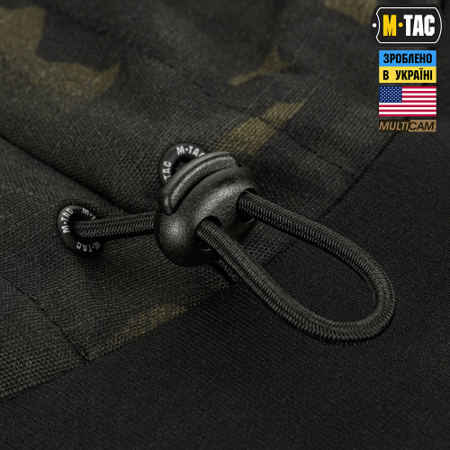 M-TAC КОФТА HOODIE COMBAT BLACK MULTICAM