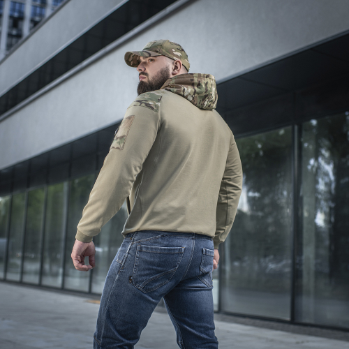 M-TAC КОФТА HOODIE COMBAT MULTICAM/TAN