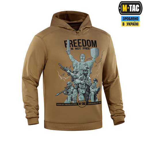M-TAC КОФТА HOODIE FREEDOM COYOTE BROWN