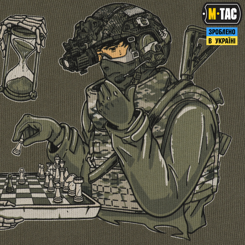 M-TAC КОФТА HOODIE TIME OVERSIZE HARD RANGER GREEN